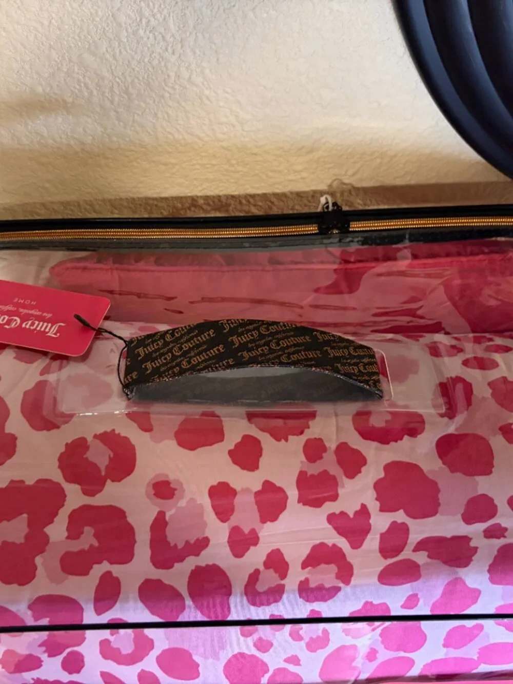 Juicy Couture Love Juicy Pink Leopard Queen 8 Pc Comforter Bed Set NWT